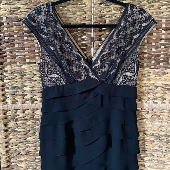 Adrianna Papell Black Lace Dress - Picture 2 of 5